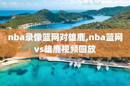 nba录像篮网对雄鹿,nba篮网vs雄鹿视频回放