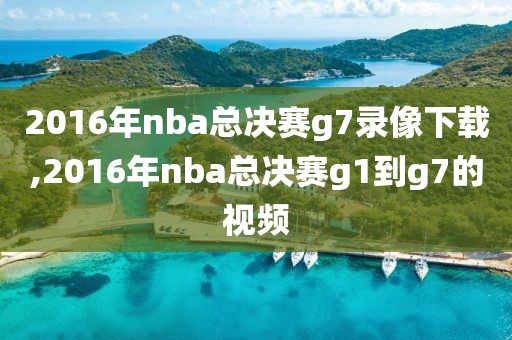 2016年nba总决赛g7录像下载,2016年nba总决赛g1到g7的视频
