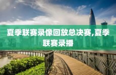 夏季联赛录像回放总决赛,夏季联赛录播