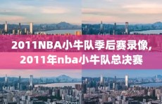 2011NBA小牛队季后赛录像,2011年nba小牛队总决赛